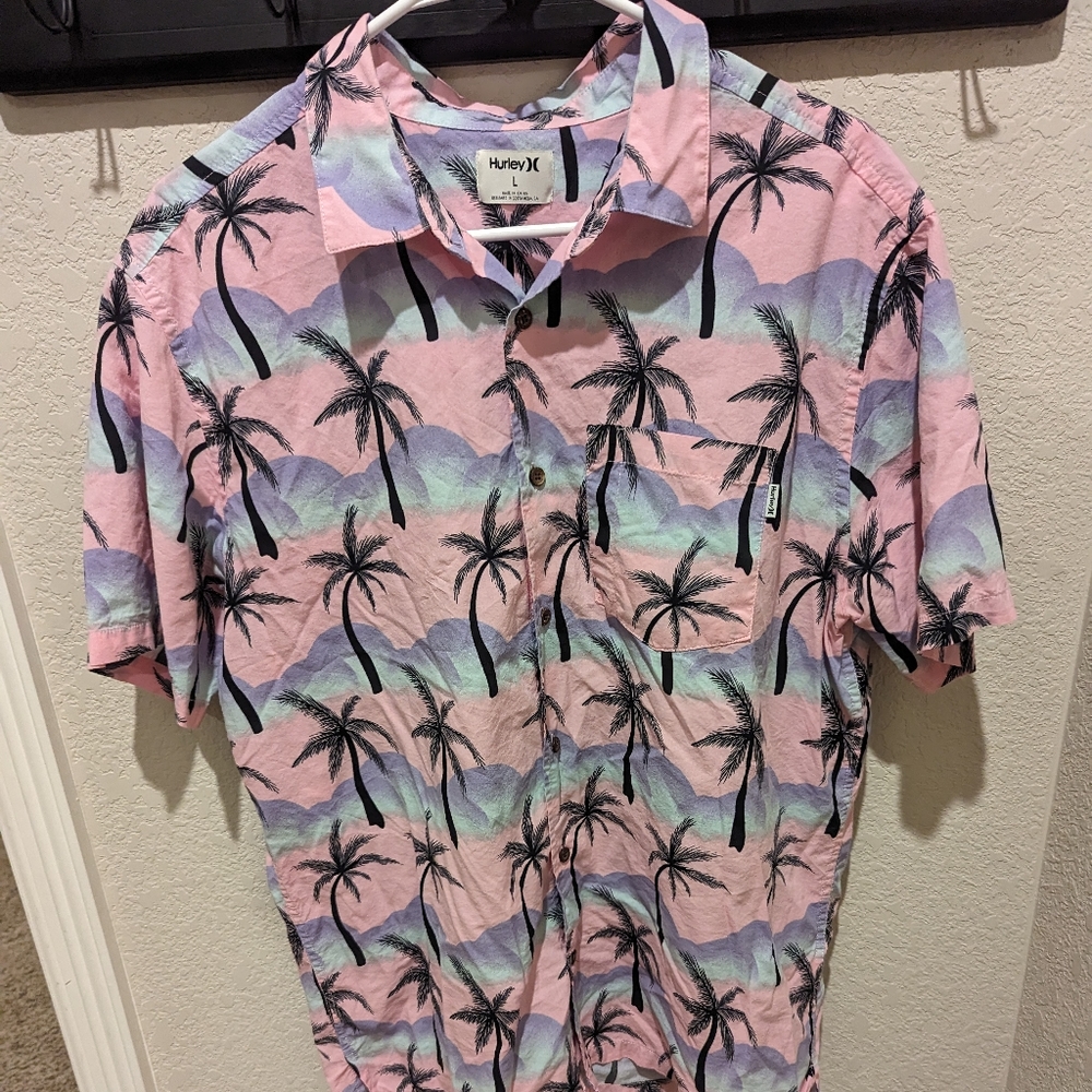 Hurley Miami Vice Button Up